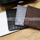crocodile leather passport cover credit card holder moeny wallet wholesale