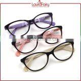 Laura Fairy Hot Sell Cheap Unisex Transparent Two Tone Acetate Optical Frames thumbnail-6