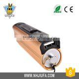 JF Rechargable Emergency LED Cigarette Lighter Flashlight,Smoke Cigarette Lighter Flashlight With USB,power Bank With Flashlight thumbnail-3