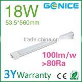 Saving Energy 2G11 LED Tube ,LED PL Lamp Gy10q