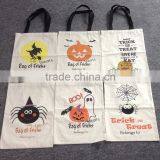 Free shipping via FedEx, Halloween tote bags Trick or treat Handbag Custom designs DOMIL1048145