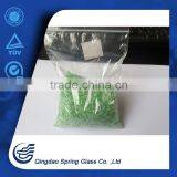 2014 Light Green Glass Sand For Concrete