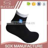 good quality cotton ankle men sock, custom fashion cotton ankle sock
