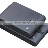 Wholesale- MS100 Micro Vault Portable Fingerprint Biometric Gun Pistol Security Storage Steel Safe Box With Mounting Plate