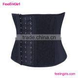 Lace 3 Rows Hooks Steel Boned Shaping Waist Cincher Corset thumbnail-2