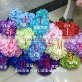 Deshine Hotel Decorate 6Head Hydrangea Artificial Flower ZX1663 thumbnail-6