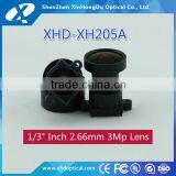 2.66mm Board Lens 120 Degree Undistorted Surveillance Camera Lens Wide-angle Lens thumbnail-1