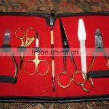 PROFESSIONAL MANICURE PEDICURE TOOLS SET KIT 9 PCS UNISEX BRAND NEW HIGH QUALITY