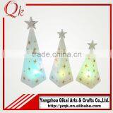 Cheap and Good Glass Christmas Tree With Star on the Top From Chinese Manufacturer