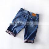 Adults Age Group Stylish Men Summer Thin Stretch Oversize Foldablel Lining Bottom Denim Half Pants Short Jeans Pants thumbnail-2