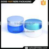 Recycled Hair Products Blue Cosmetic Jars 50 Grams