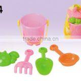 Hot Summer Products Sand Beach Toy Set With Plastic Bucket thumbnail-3