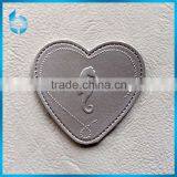 Eco-friendly Leather Tag Patch Label for Little Girls' Garments