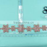 HC-4738-1 Hechun Star Shape Fashion Crystal Bridal Trim for Headband thumbnail-5