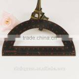 Printable Half Circle Protractor,open Center,6 Inch Ruler thumbnail-3