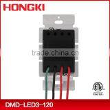 UL,CUL Listed 120V 60Hz Traic Light Single Pole Three Way Led Dimmer Switch thumbnail-3