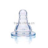 Food Grade Silicone Nipple Standard Neck and Wide Neck Teat High Transparency Baby Liquid Silicon Nipple Baby Teat thumbnail-2