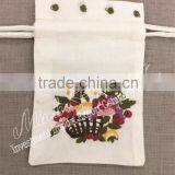 Size 10x15cm Flower Basket Sachet Fragrant Hand Embroidery Cloths Bag thumbnail-2