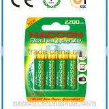 Naccon AA 1.2V ni-mh rechargeable battery factoryC ea