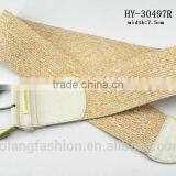Straw Elastic Belt
