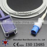 MP20 MP30 MP40 Oximax SpO2 Adapter Cable /Extension Cable 8pin to Oximax DB9