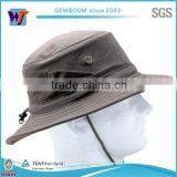 Blue Corduroy Bucket Hats Made in China Reversible Bucket Hat With Reflective Trim thumbnail-4