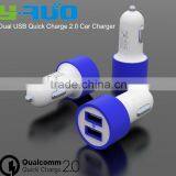 Dual QC 2.0 Ports Quick Charge QC 2.0 Car Charger With Output 5V 2.4A 9V 2A 12V 2A thumbnail-5