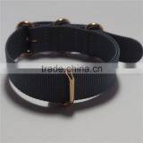 18 20 22 24mm Custom Solid Color OEM Designer Nylon Band thumbnail-5