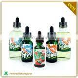 Competitive Price Private Pet E-liquid Bottle Lable Sticker thumbnail-5