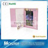 4.3" Tft Screen Video Invitation Card / Video Wedding Gifts for Guests