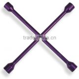 Cross Rim Wrench Fully Polished Anodized Color
