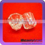 Durable 2 Glasses Dappen Dishes Nail Containers