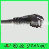 Europe VDE Certification France 90 Degree Schuko 3 Pin Electric Plug With High Quality VDE Eletrical Power Cable Wire thumbnail-4