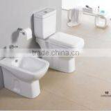 Bathroom Four Inch Outlet Two Piece Toilet Types of Water Closet Model thumbnail-6