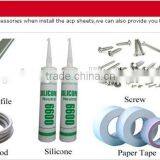 Alucobond Brushed Aluminium Composite Decorative Building Materials Price thumbnail-6