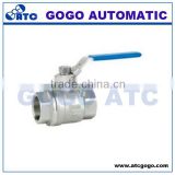 Cost price High-ranking 3pc stainless ball valve