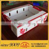 Factory Price Tough Reusable Collapsible Corrugated Box For Grapes Packing