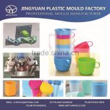 2014 hot sales-wide mouth Cup Plastic House Product Mould/Plastic Water Jug with handle Mould/Plastic Jug set Mold manufacturer