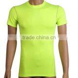 Wholesale Gym Fitness T-shirt Quick Drying Custom Men's Compression Fitness Clothing