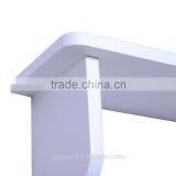 HomCom White 42" 6 Hook Hanging Entryway Shelf Wall Shelf With Hooks thumbnail-5