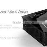 UNIC 1200Lumens 800*480 Newest Micro WIFI 2.4G Laser HDMI Projector UC46 thumbnail-2
