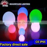 Commercial IP65 Ball Light Romantic Led Ground Decoration Light 16 Colors Changeable thumbnail-1