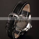 Kronen & Sohne Black Dial Analog Date Mechanical Leather Men's Watch thumbnail-4