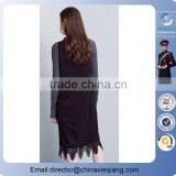 2016 Fashion Ladies O-neck Sleeveless Pattern Dress Women Fashion Dress thumbnail-2