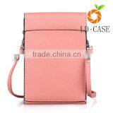 Mobile Phone Cell Phone Shoulder Strap Bags Genuine Leather Mini Bag
