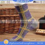 SX 104 low price bulk wholesale cotton men sock manufacturer sport cotton man sock men's combed cotton socks