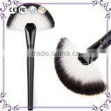 Black Handle Single Fan Powder Brush Make up Brush Wholesale thumbnail-1