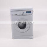 Laundry Machine Shaped washing Powder Tin Container Metal Storage Box thumbnail-6