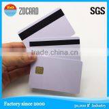 PVC Dual interface Java card, original chips j3d081 rfid key card lock java card