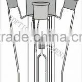 UV TOPT-II 500ml Customized All Kinds of Quartz Photochemical Reactor 1000ml TOPT-II Photocatalytic Reactor thumbnail-4